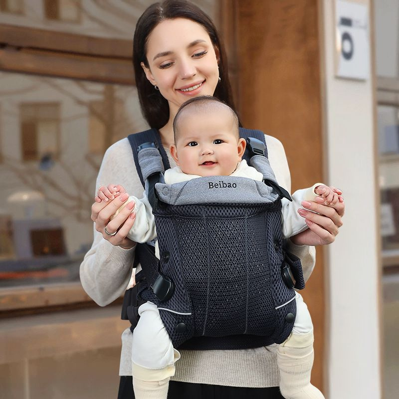 Слинг-эргорюкзак BabyBjorn One Air 3D Mesh для переноски ребенка с рождения и до 3 лет, 3 положения, #1