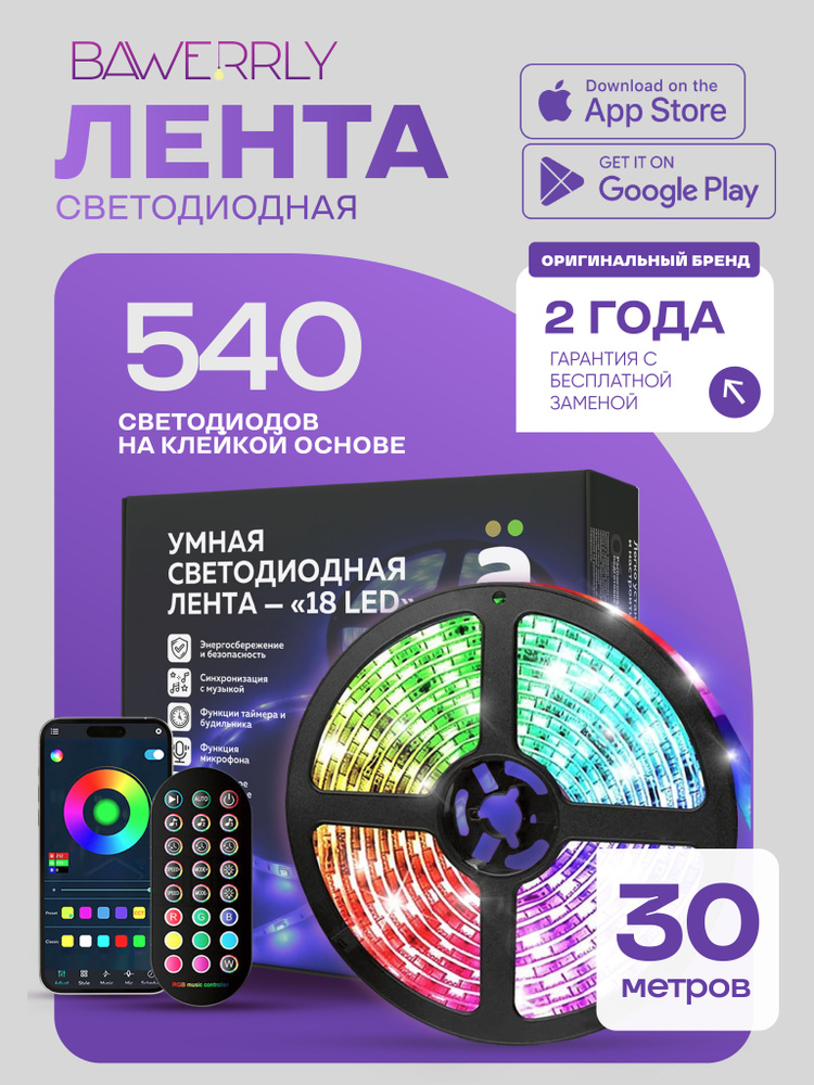 Цветомузыка на микроконтроллерах для RGB ленты