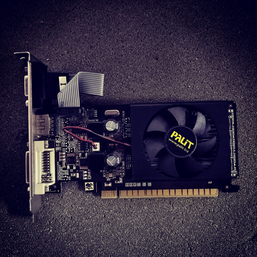 Видеокарта Palit GeForce 8400 GS, 512 МБ DVI, HDMI 12345 купить c