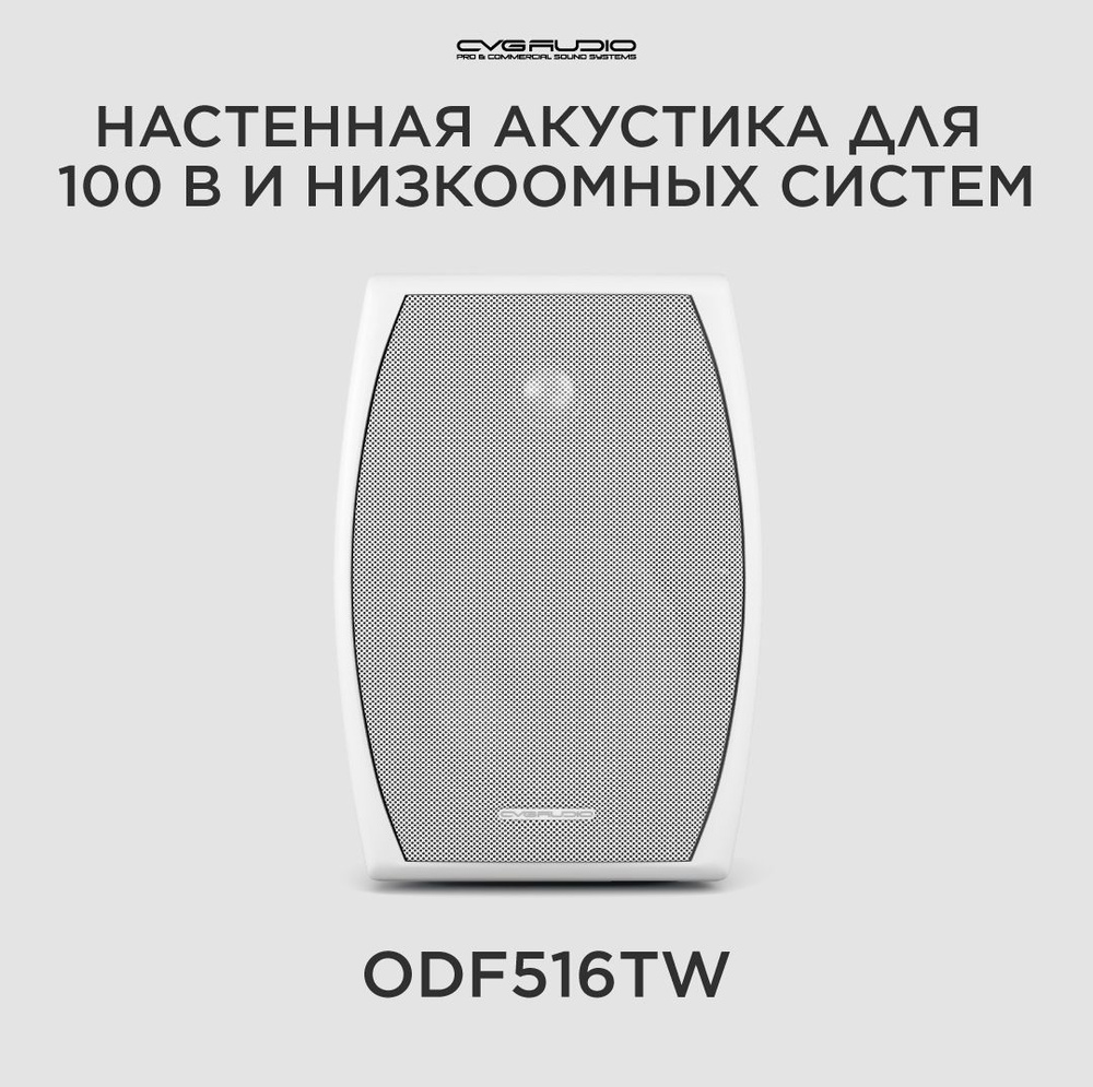 CVGAUDIO ODF516TW Двухполосная настенная акустическая система  #1