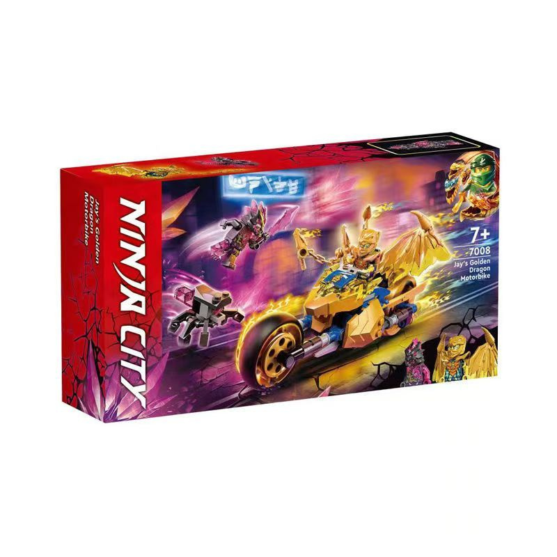 LEGO 71768 Jays Golden Dragon Motorbik,eлего NINJAGO серия #1