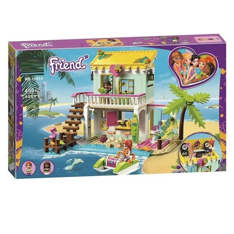 LEGO FRIENDS Пляжный домик 41428 #1