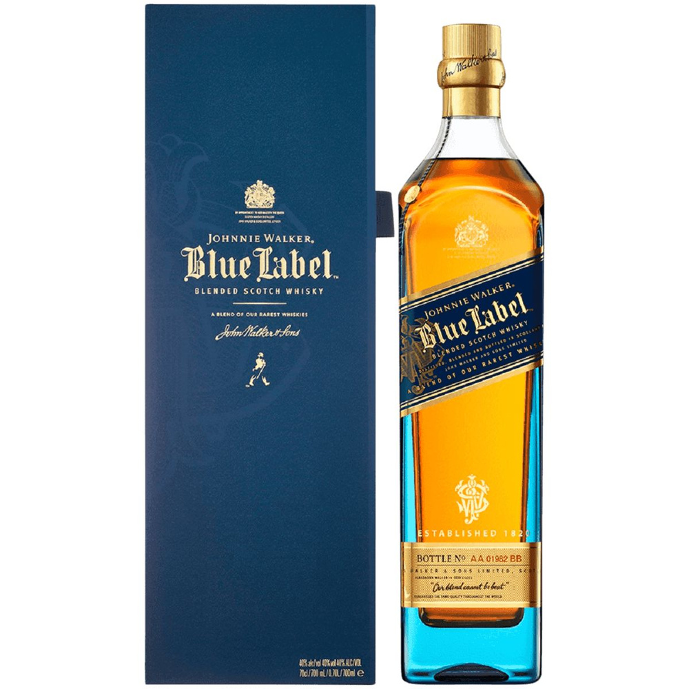 Johnnie Walker Blue Label ウイスキー Виски Johnnie Walker Blue Label 0,7 л в подарочной