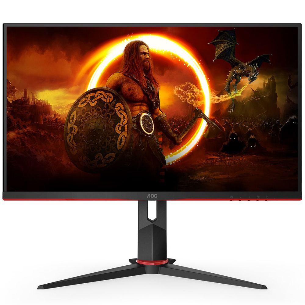 AOC 27" Монитор Q27G2U, VA, 2560x1440, 144 Гц, черный #1