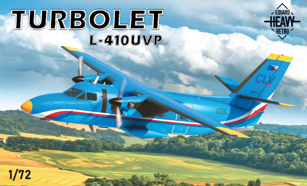 Сборная модель 1/72 Let L-410UVP TURBOLET (Eduard kits) #1