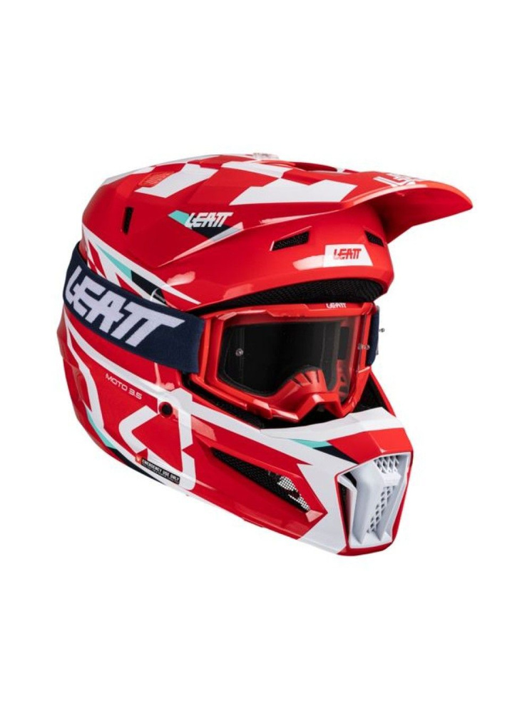 Кроссовый шлем Leatt Moto 3.5 Red 2025 М #1