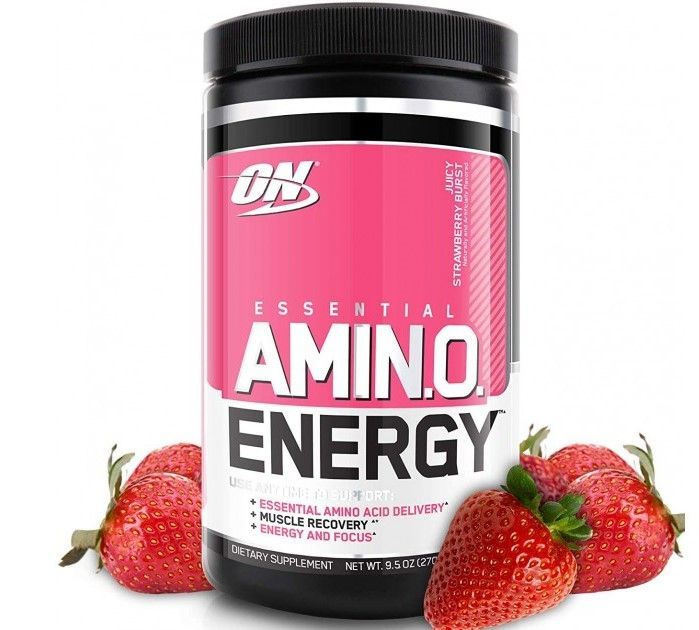 Аминокислоты Optimum Nutrition Essential Amino Energy 270 г (клубничный взрыв)  #1