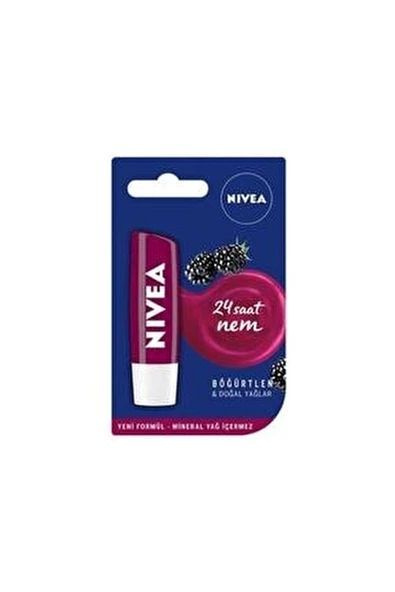 Nivea Blackberry Shine Ежевичная помада 4,8 г Крем для ухода за губами  #1