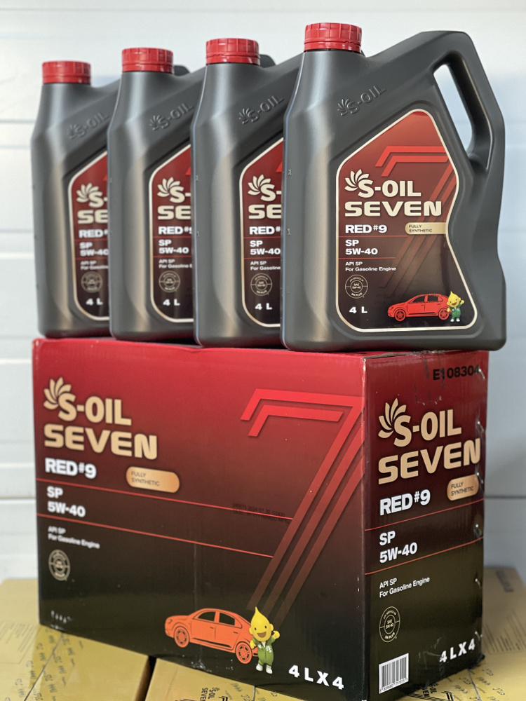 S-OIL SEVEN 5W-40 Масло моторное, Синтетическое, 16 л #1