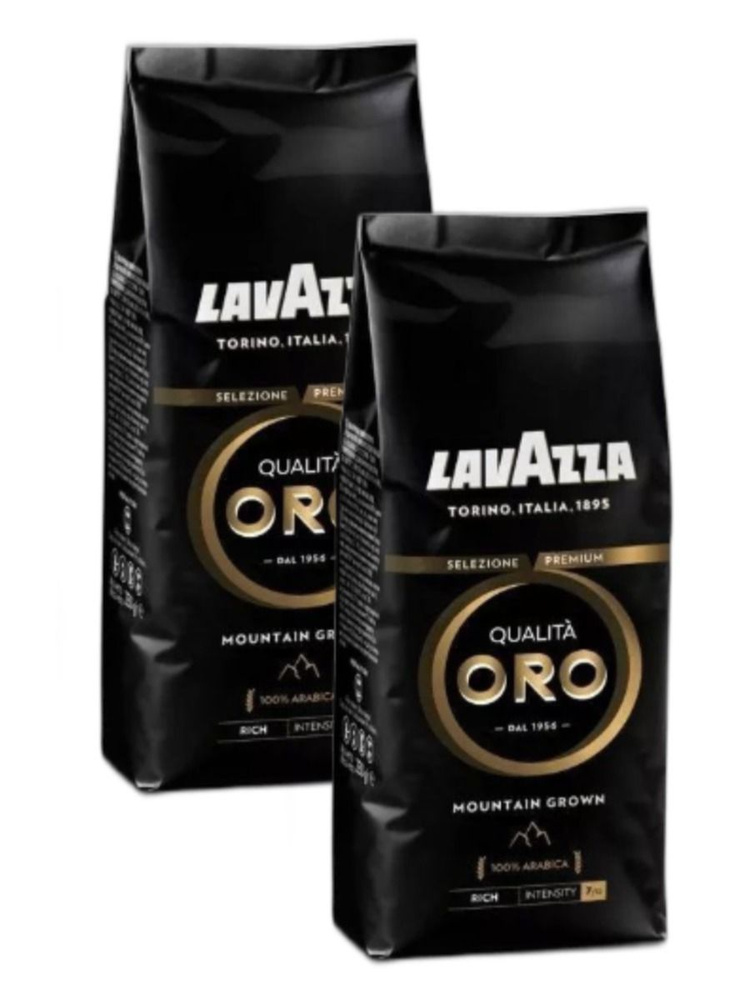 Кофе в зернах Lavazza Qualita Oro Mountain Grown, 250г x 2шт #1