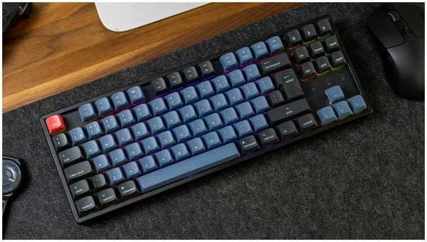 Игровая механическая клавиатура Keychron K8 Pro Gateron G Blue Switch (K8P-J2), черный  #1