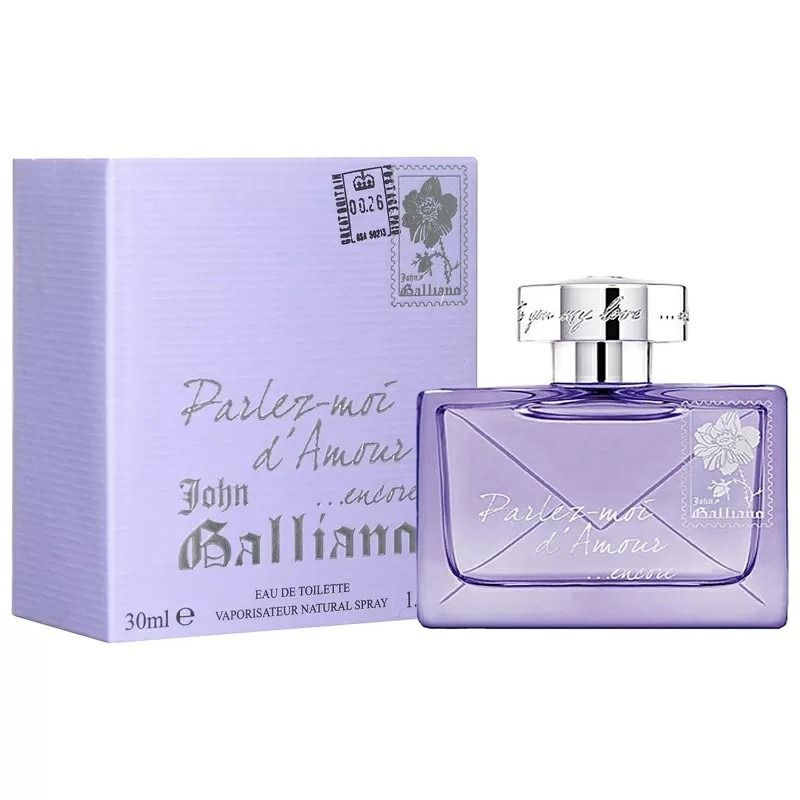 John Galliano Parlez-Moi d Amour Encore Туалетная вода для женщин 30 ml #1