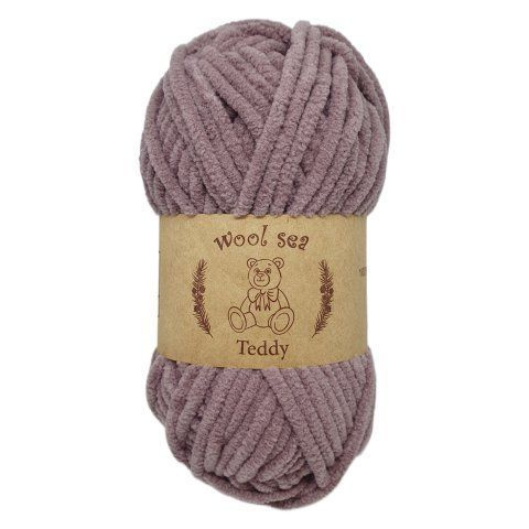 Пряжа Wool Sea Teddy Капучино (240) 3 мотка 50 г/55 м (100% микрополиэстер) вул си тедди  #1