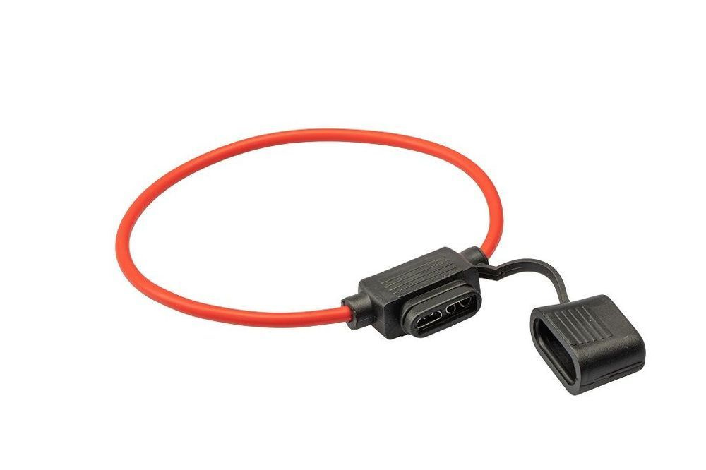Держатель предохранителя FH-ATC (прорезин) 16AWG  (LECAR)!!!!