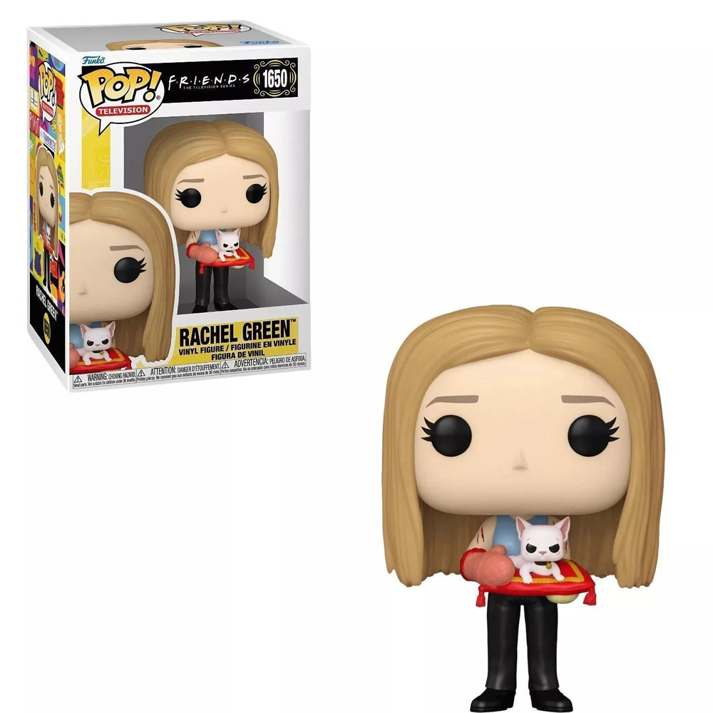 Фигурка Funko Pop! Friends: Rachel Green with Cat (Фанко Поп Рэйчел Грин из сериала Друзья)  #1