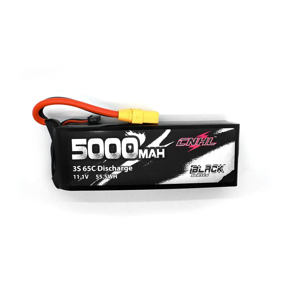 CNHL Lipo аккумулятор 3S 4S 6S 11,1 В 14,8 В 22,2 В 5000 мАч 65C с разъемом EC5 XT90  #1