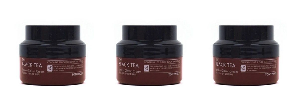 Tonymoly Антивозрастной крем для лица The Black Tea London Classic Cream, с экстрактом английского черного #1