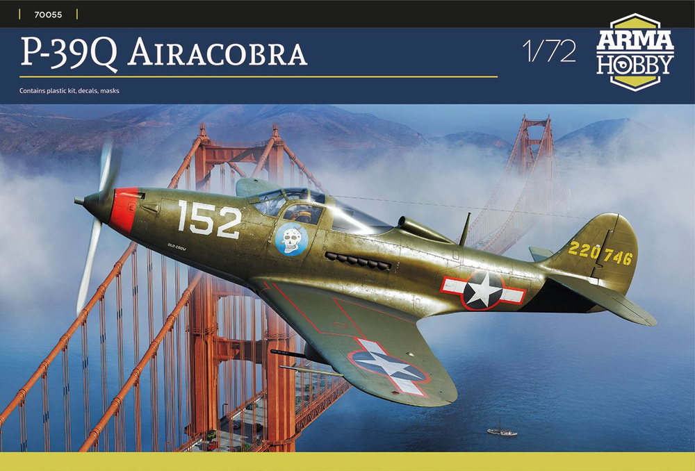 Сборная модель 1/72 Bell P-39Q Airacobra (Arma Hobby) #1