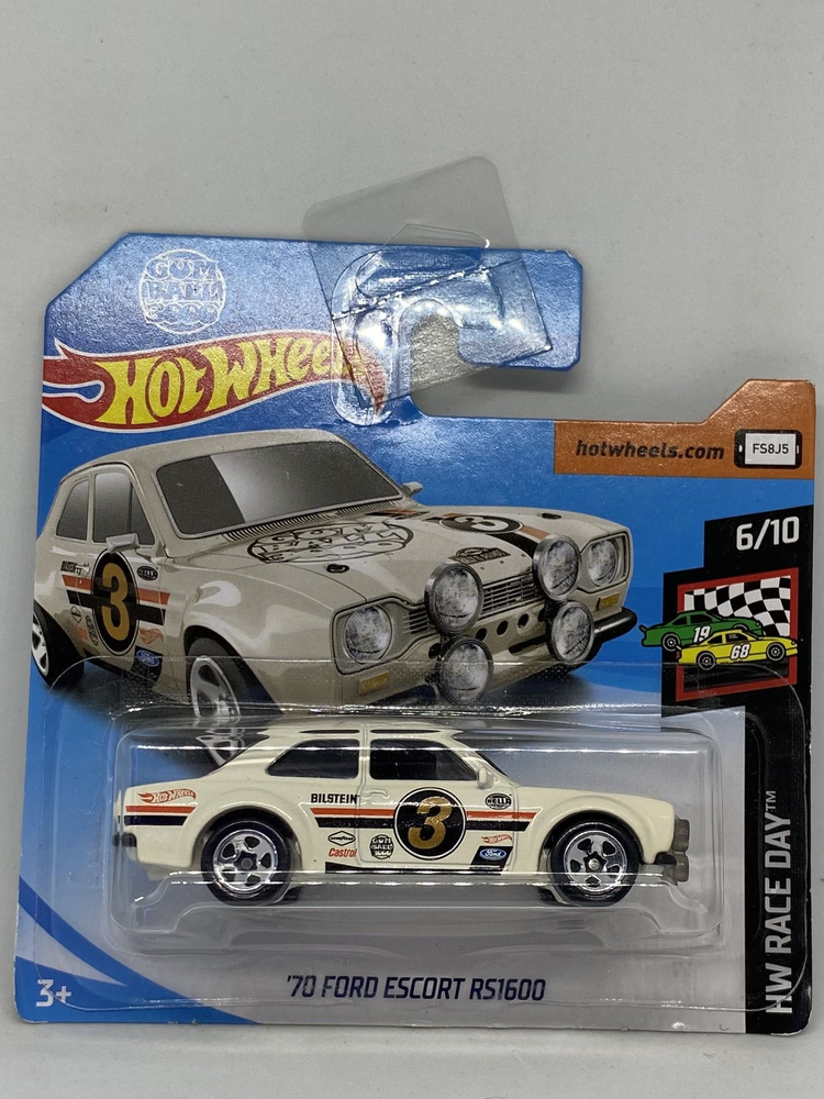 Машинка Hot wheels ford escort коллекция 2018г. #1