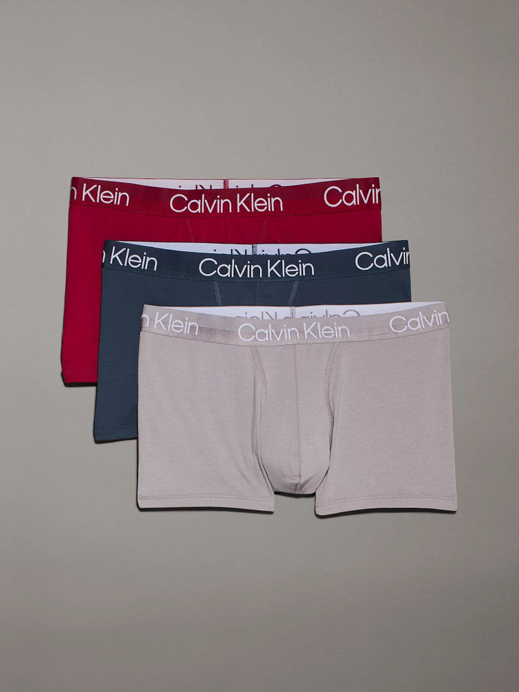 Комплект трусов боксеры Calvin Klein Underwear, 3 шт #1