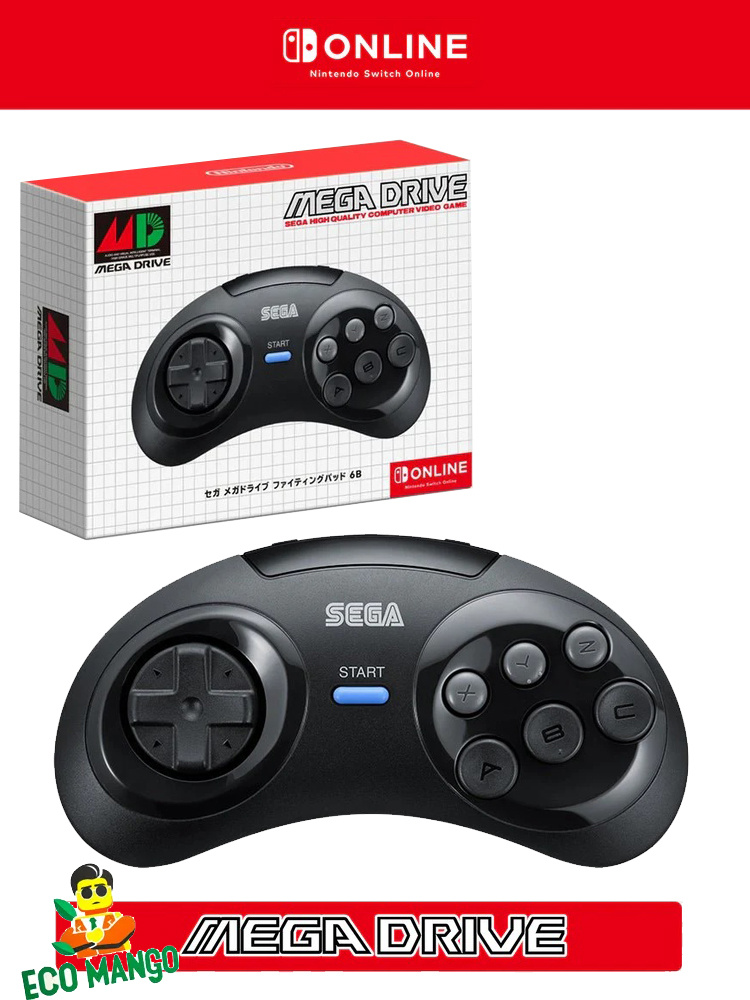 Nintendo Switch SEGA MEGA DRIVE2 Контроллер Nintendo Switch Sega Mega Drive Боевая панель 6B