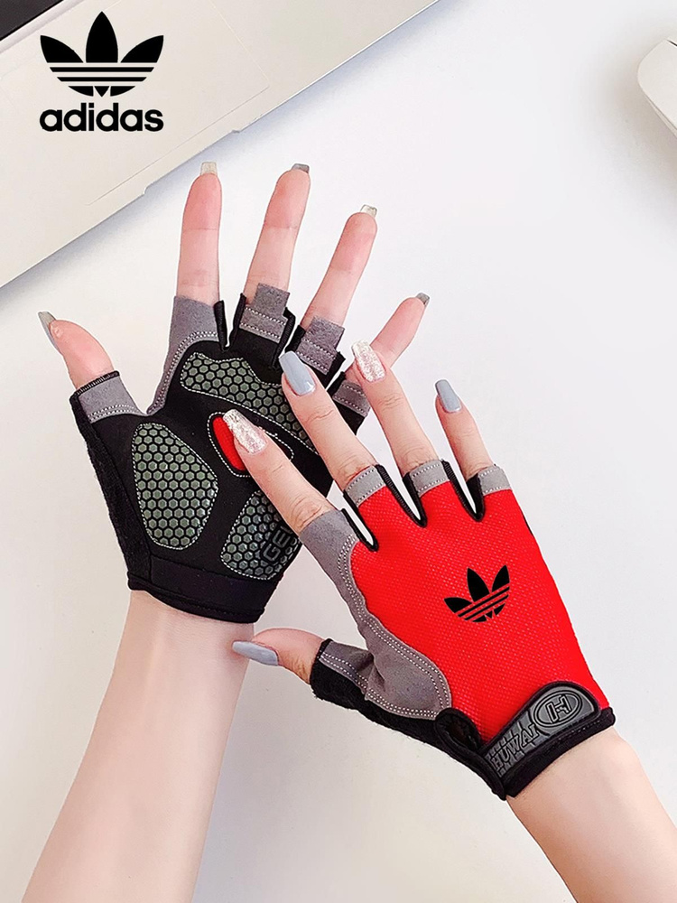adidas Перчатки для фитнеса, легкой атлетики, размер: L #1