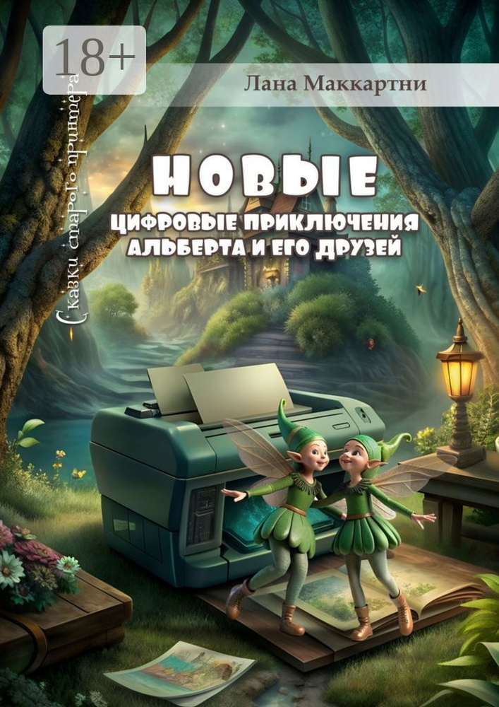 Новые цифровые приключения Альберта и его друзей. Сказки старого принтера | Лана Маккартни #1