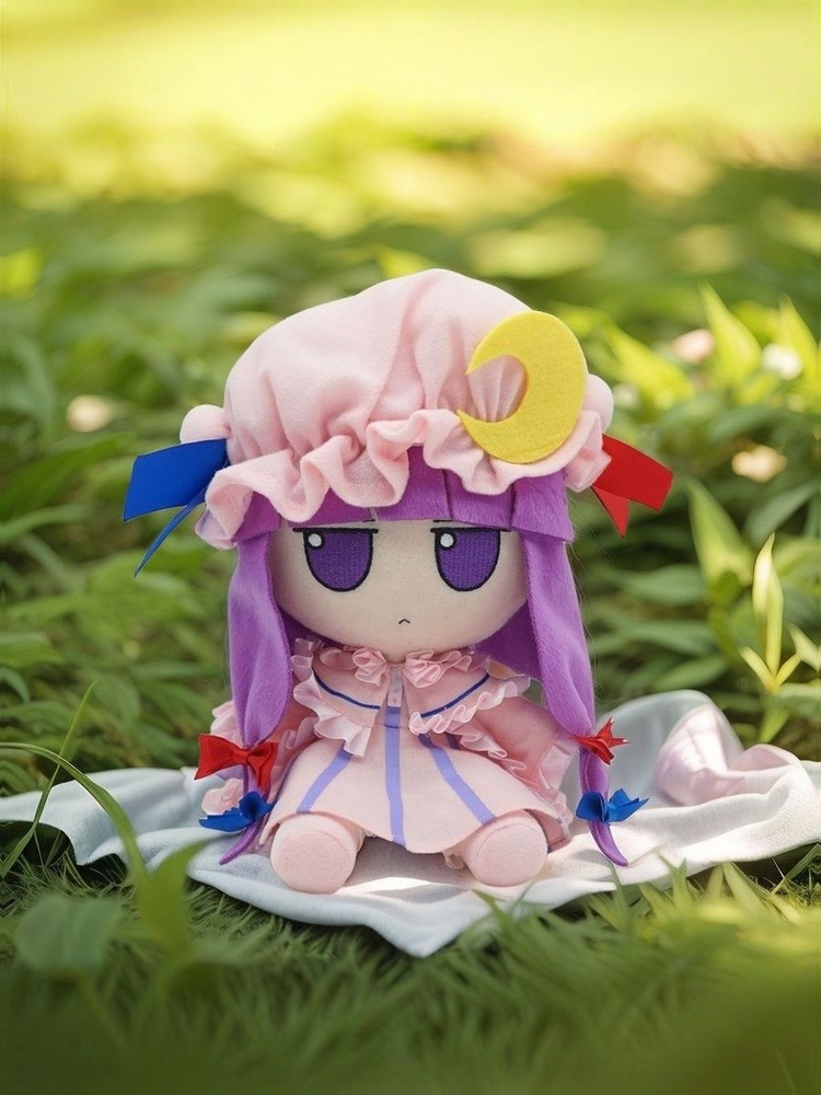 Patchouli Fumo Plush Аниме Мягкие Игрушки TouHou Project Fumo