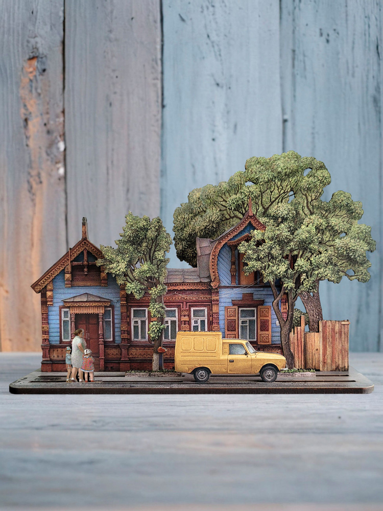 Сувенирная диорама "Та самая Рязань", подарочный макет #1