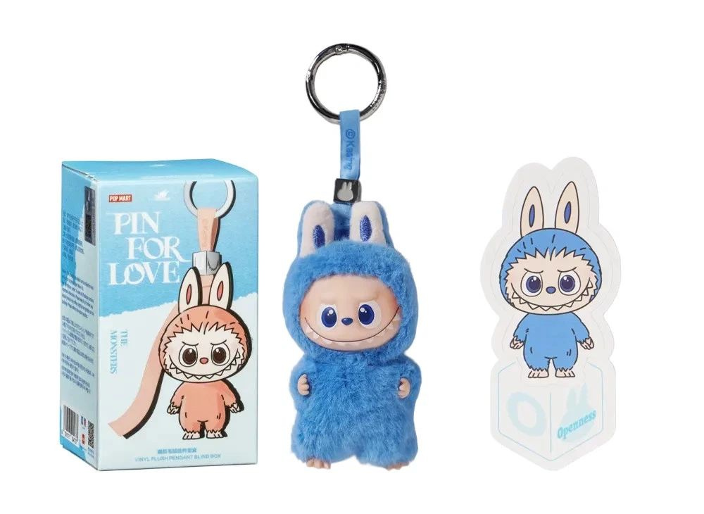 Labubu Pin For Love (O) Pop Mart Лабубу брелок-игрушка оригинал 1