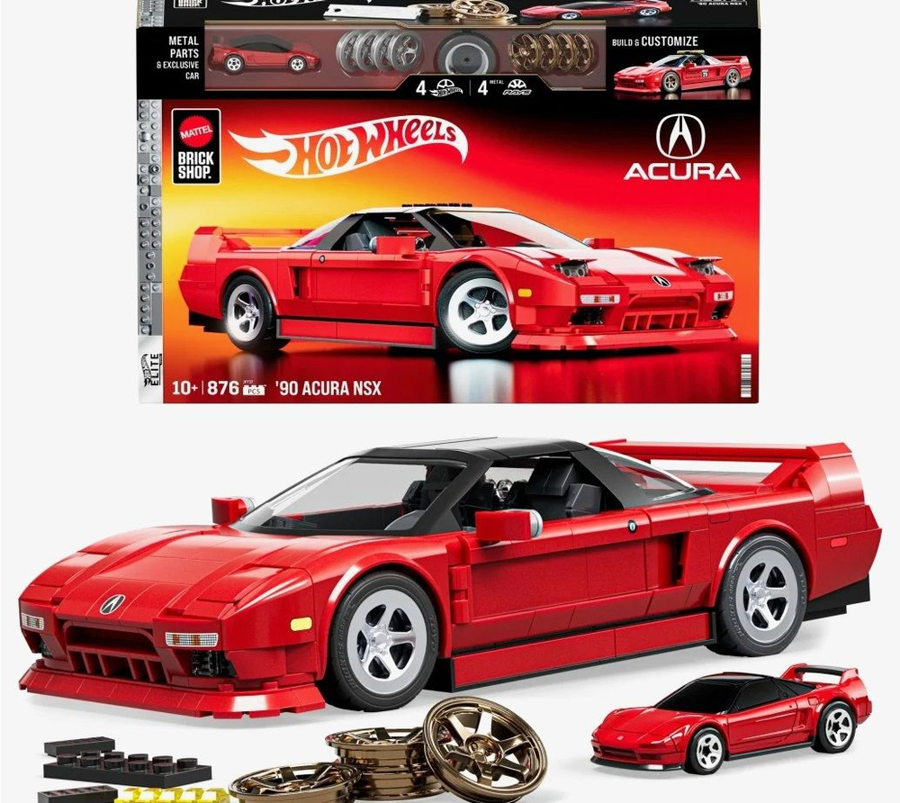 Hot Wheels ミニカー 約90台 セット Mattel Brick Shop JFT17 Hot Wheels Elite Series 90 Акура Nsx
