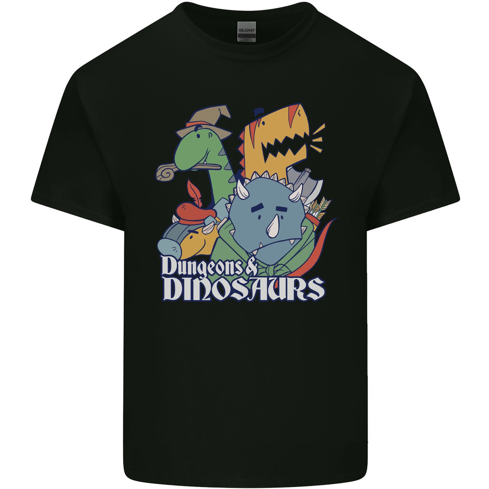 Футболка Футболка Dungeons Dinosaurs Funny T Rex  Childrens 1 шт #1