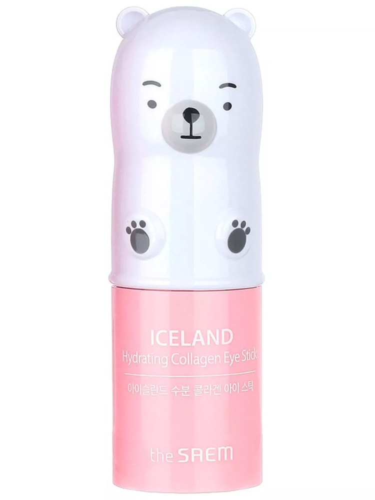 The Saem Бальзам для кожи вокруг глаз охлаждающий Iceland Hydrating Collagen Eye Stick, 11 г #1