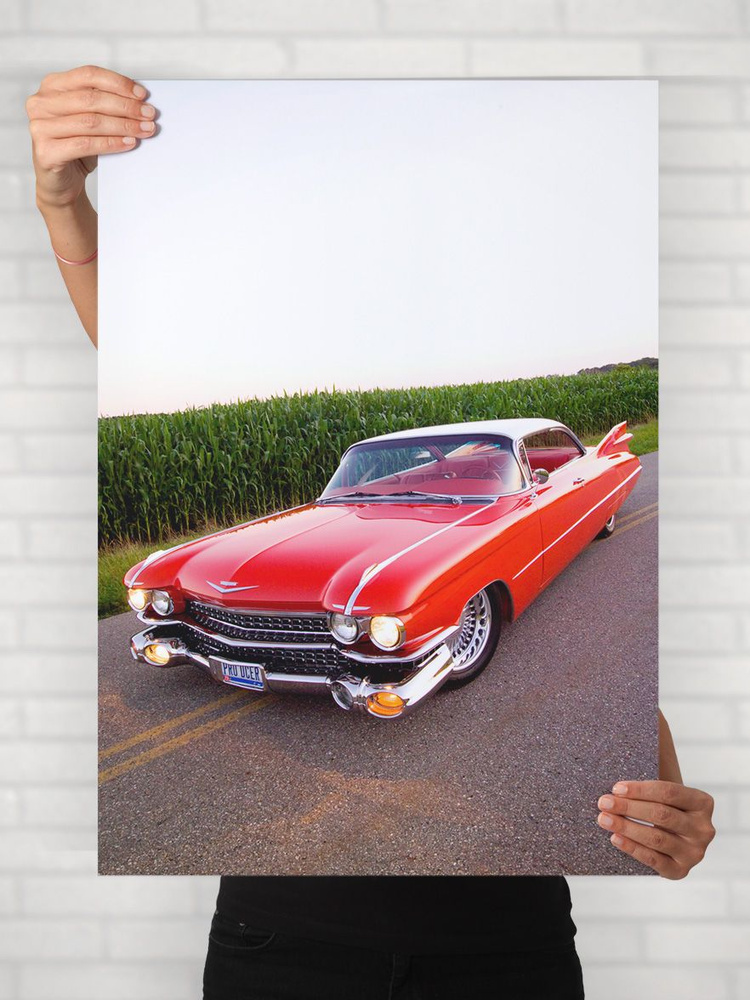 Плакат на стену для интерьера Легенды Авто (Кадиллак Эльдорадо - Cadillac Eldorado) - Постер по машине #1