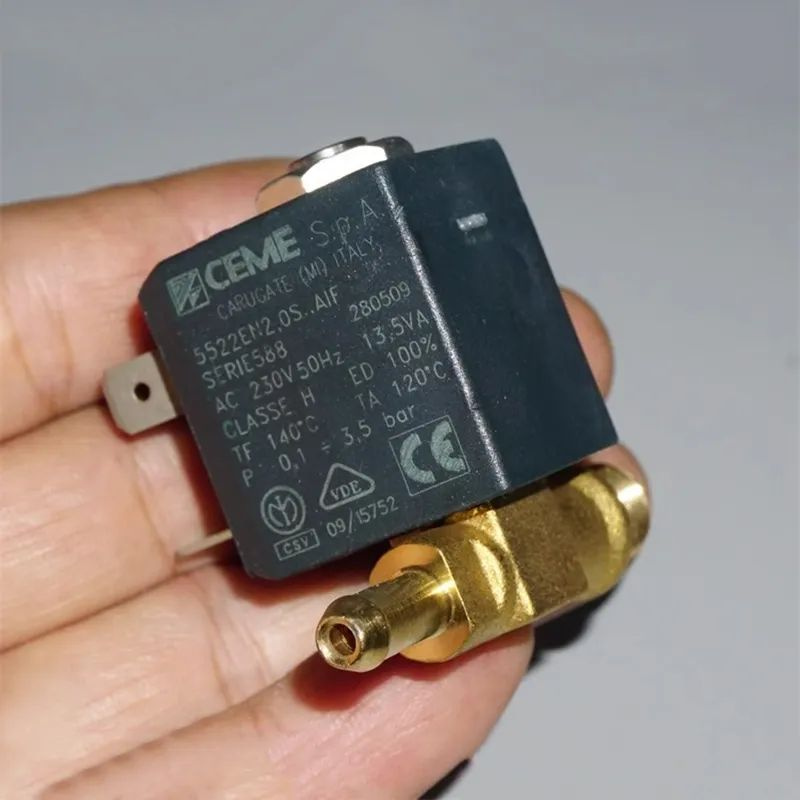 Италия CEME SERIE 588 AC 220В 230В Латунные электромагнитные клапаны с ...