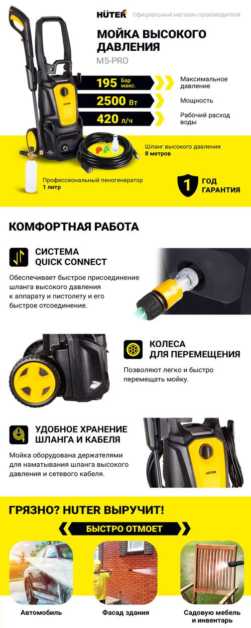 Мойка высокого давления Karcher K 5.55 M