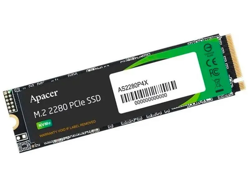 Apacer 512 ГБ Внутренний SSD-диск M.2 AS2280P4 512 Гб PCIe (AP512GAS2280P4X-1) (M.2 AS2280P4 512 Гб PCIe (AP512GAS2280P4X-1))