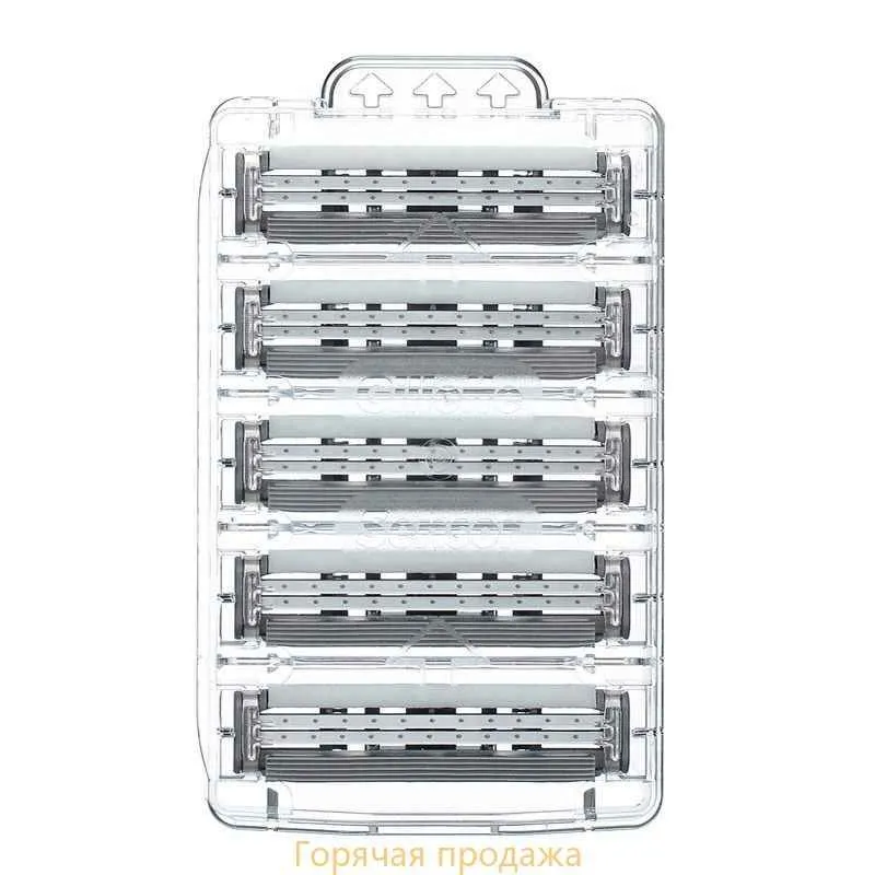 Кассеты для бритвы  Sensor Excel, двойные лезвия, для комфортного бритья, 10шт back