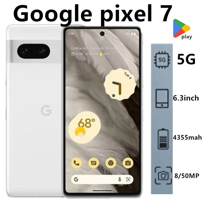 Google Смартфон 8/128 ГБ, белый