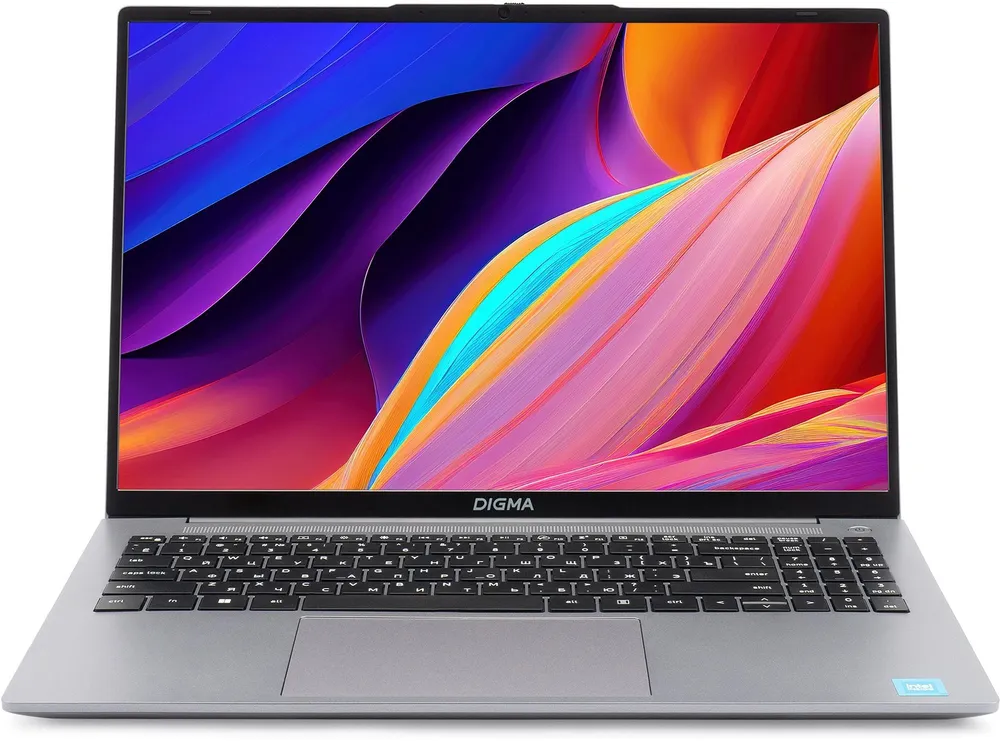 для работы и учебы Ноутбук 16", Intel Celeron, RAM 8 ГБ, SSD 256 ГБ, Intel HD Graphics, Windows Pro, серебристый, Русская раскладка