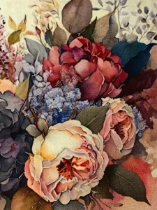 Нашивка из бархата на одежду большая пришивная клеевая ББ8-3 Подобрали для вас