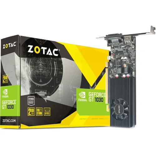 ZOTAC Видеокарта GeForce GT 1030 2 ГБ (ZT-P10300A-10L)