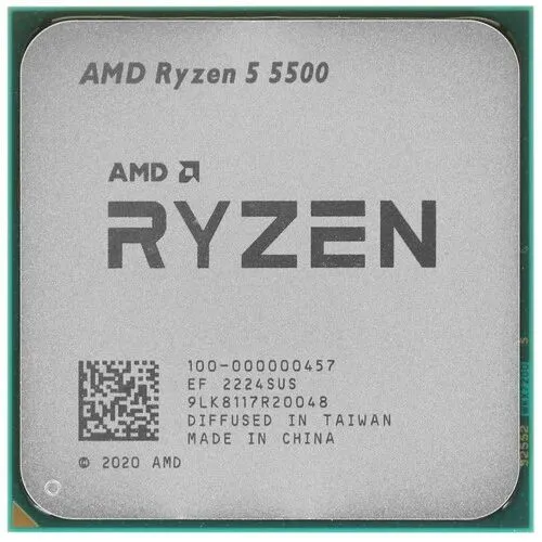 AMD Процессор AMD Ryzen 5 5500 AM4 OEM (без кулера)