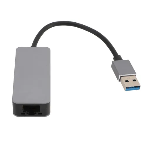 USB 3.0 к RJ45 адаптер 2.5 Гбит/с, алюминиевый корпус, для ноутбука, ПК, Mac, Linux, Plug and Play