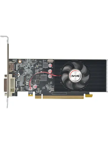 AFOX Видеокарта AFOX AF1030-2048D5L7 Видеокарта GT1030 2GB GDDR5 64BIT DVI HDMI LP SINGLE FAN RETAIL