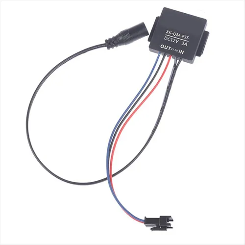 шт. Сенсорный выключатель для зеркала в ванной комнате, 5-12 В, двухцветный (черный)