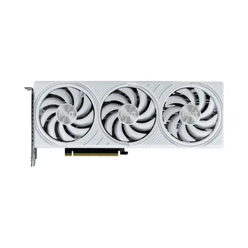 Palit Видеокарта Видеокарта Palit PCI-E 5.0 PA-RTX5070 WHITE OC NVIDIA GeForce RTX 5070 12Gb 192bit GDDR7 2325/28000 HDMIx1 DPx3 HDCP Ret 12 ГБ (NE75070U19K9-GB2050W), LHR