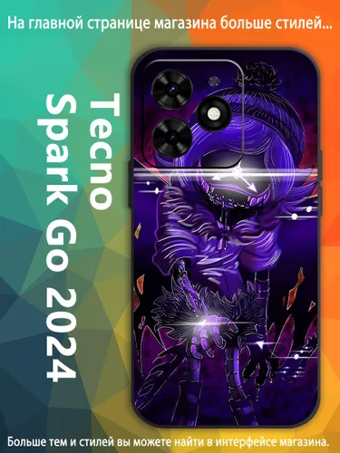 Чехол для Техно Tecno Spark Go 2024 Uzi Узи Дверченко Дроны-убийцы AKQ71