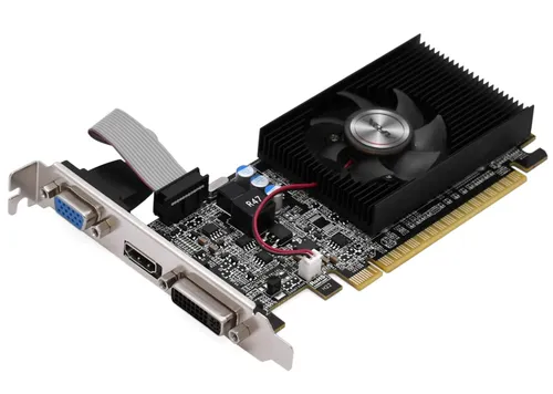 AFOX Видеокарта AFOX AF210-1024D3L5 Видеокарта NVIDIA Geforce GT210 1GB DDR3 64Bit DVI HDMI VGA LP S