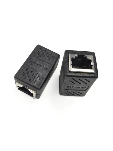 Соединитель интернет-кабеля RJ45 бочка коннектор переходник Ethernet